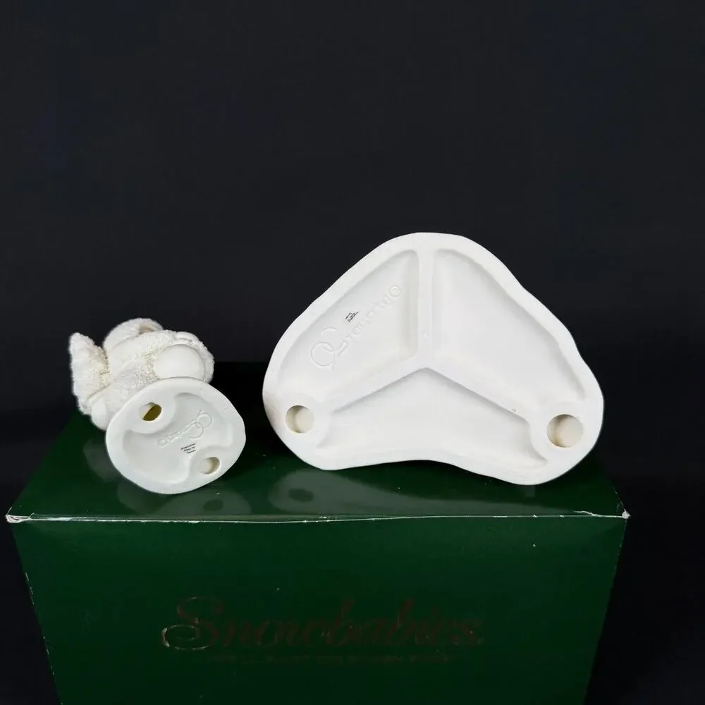 Department 56 Snowbabies bisque porcelain figurine Christmas holiday 6865-9